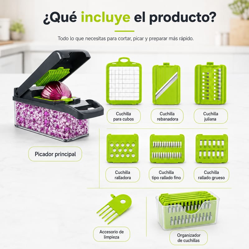 Picador de verduras PREMIUM